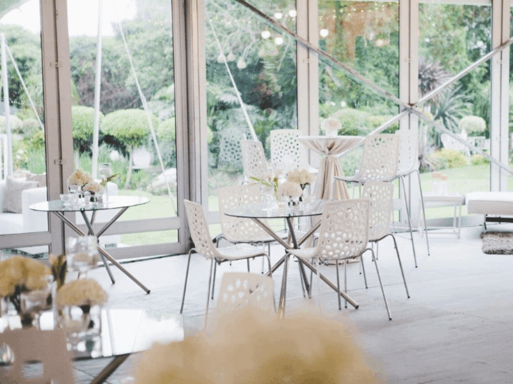 Cocktail style wedding